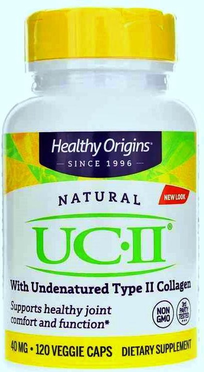 Goedkoopste UC-II with Undenatured Type II Collagen 40 mg 120 Veggie Caps Healthy Origins