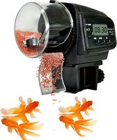 Levay ® visvoeder automatische vissen voeder - zwart