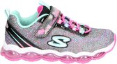 Skechers Glimmer Lights Meisjes Sneakers - Zwart - Maat 33