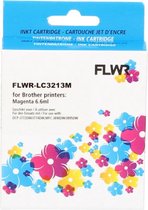FLWR - Inktcartridge / LC-3211 / Magenta - Geschikt voor Brother