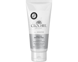 CLOCHEE Simply Organic - Zachte Enzyme Peeling voor het gezicht - 100% natuurlijk - Apple & Cranberries Extract - Geen PEG - geen SLES - hydrateert - ECO -100ml