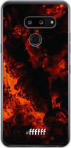 LG G8 ThinQ Hoesje Transparant TPU Case - Hot Hot Hot #ffffff