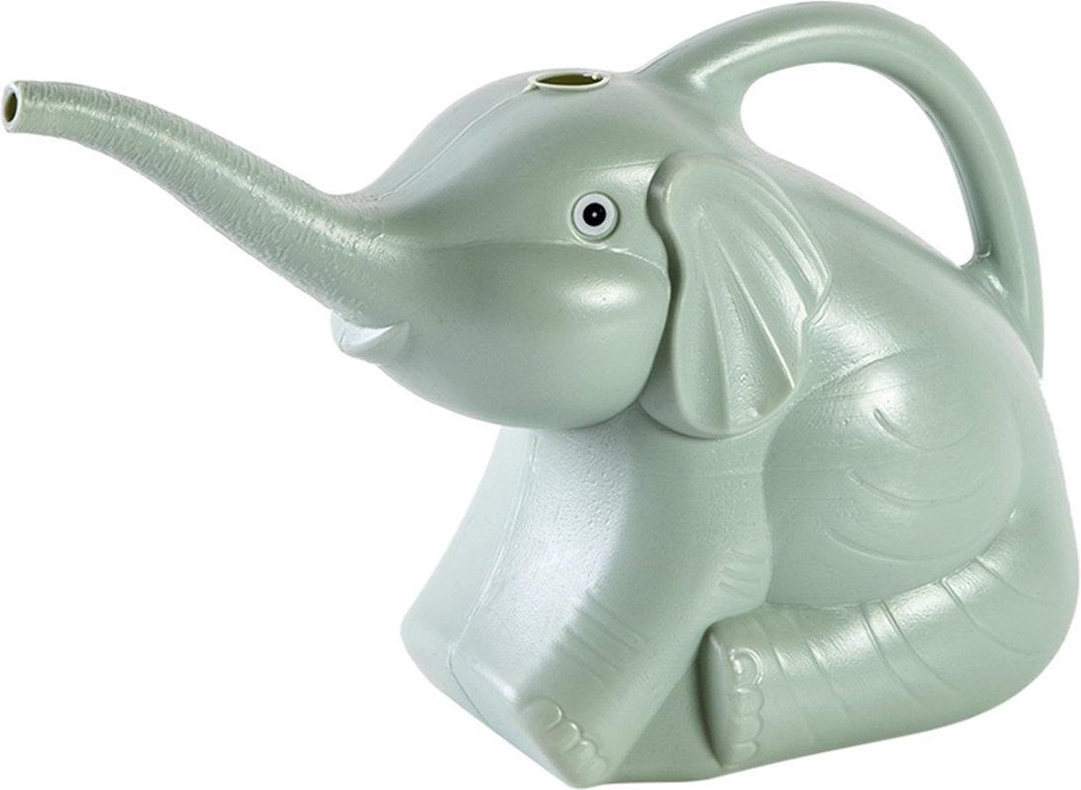 Marooma Schattige Blauwe Olifant Gieter, 1L Nieuwigheid Plastic Gieter voor Planten en Bloemen, Schattige Dierenvorm, Creatieve Tuinieren Waterkoker voor Bloemen Planten Vetplanten Pot(BE