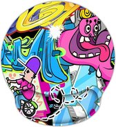Muismat polssteun hiphop cartoon - Sleevy - mousepad - Collectie 100+ designs