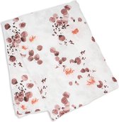 Lulujo swaddle bamboo 120x120 - Eucalyptus