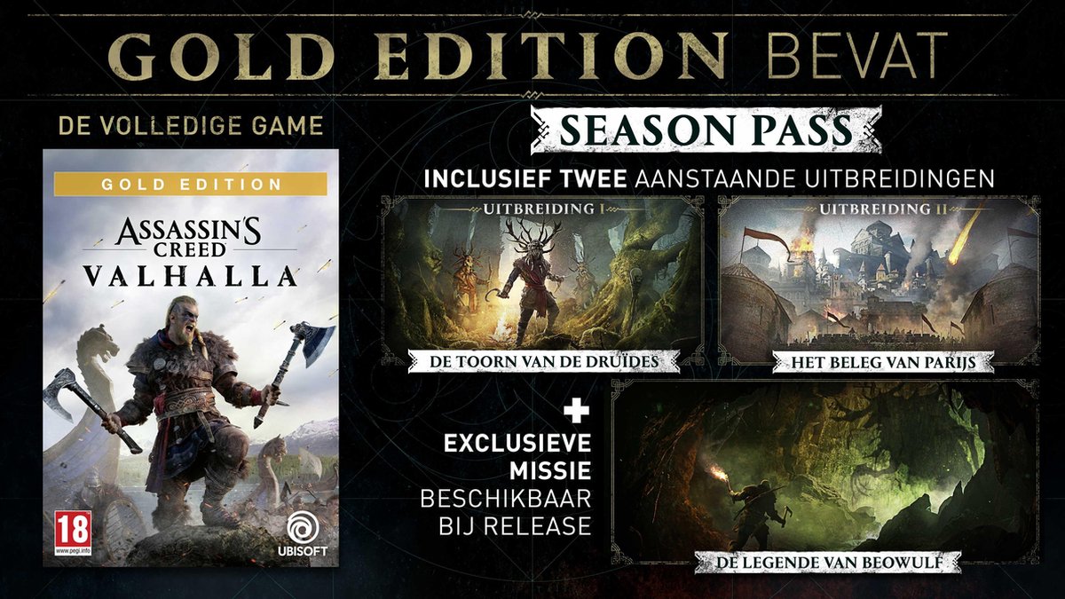 Assassin s Creed Valhalla Gold Edition PS4 Games bol