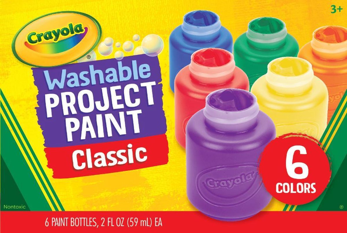Bâtonnets de peinture lavable Crayola