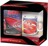 Disney Cars Set Fleeceplaid en Mok Speed Central