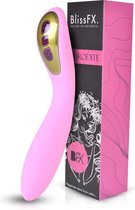 BlissFX.® Aphrodite - Luxe Vibrators voor vrouwen en mannen - G Spot Dildo - Anaal Prostaat Vibrator - Extra Stille Seksspeeltjes - Giftbox – Lichtroze