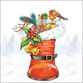 Ambiente Christmas Boot papieren servetten