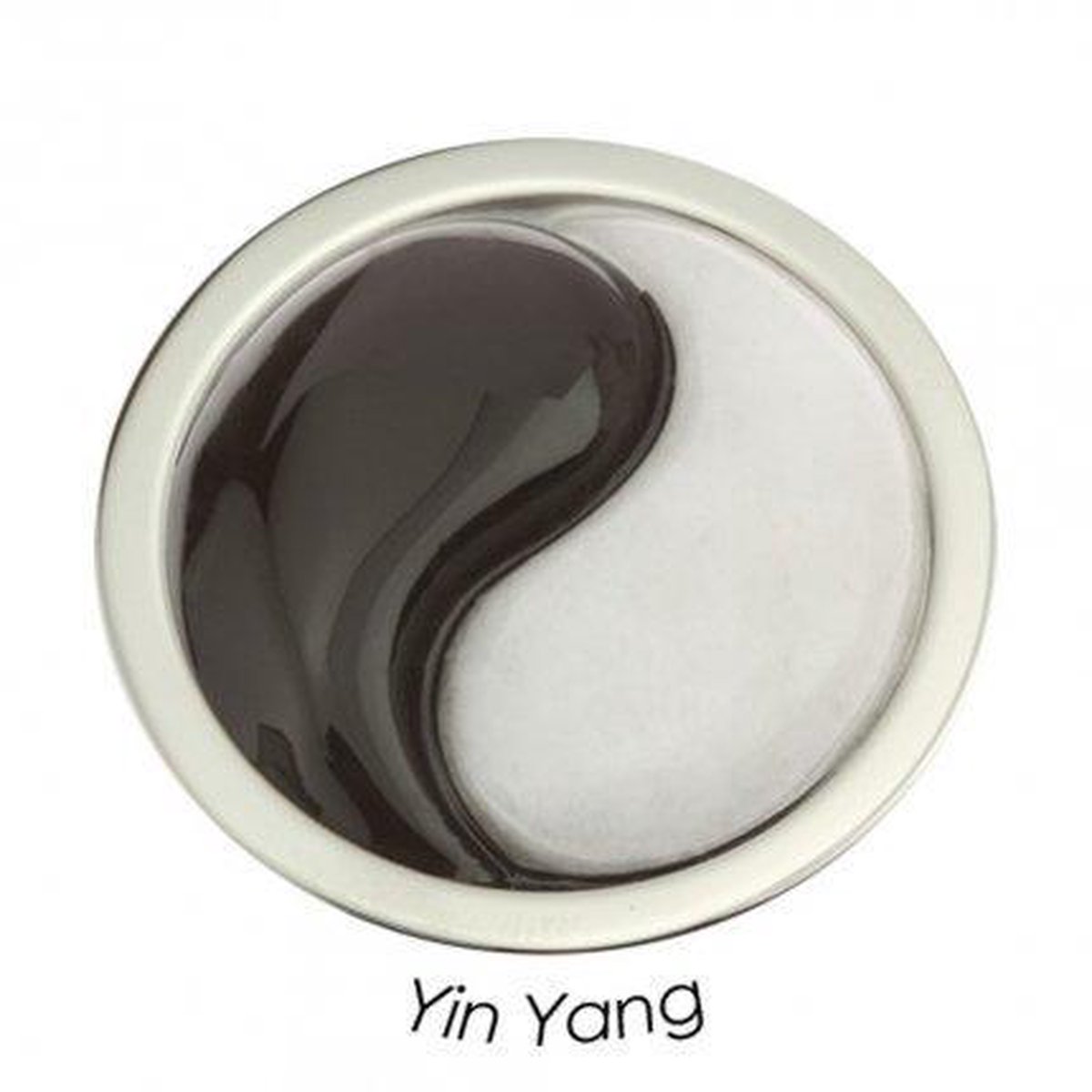 Quoins munt Cabochon QMB-12L-ZW Large