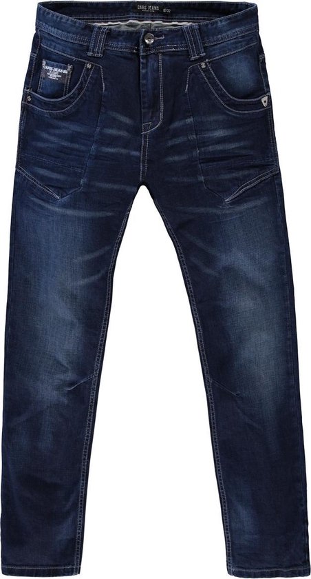 Cars Jeans Heren BEDFORD 601 Regular Comfort Stretch Dark Used - Maat 40/34  | bol.com