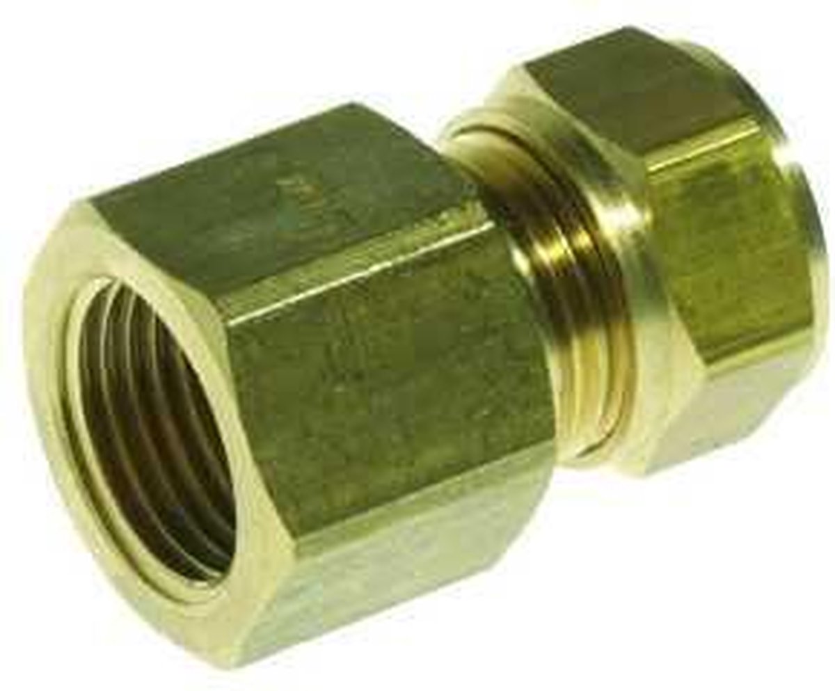 VSH Overgangsfitting met 2 aansl.