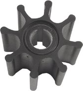 Neoprene impeller, key drive F, voor Jabsco, DJ pump, JMP en Oberdorfer