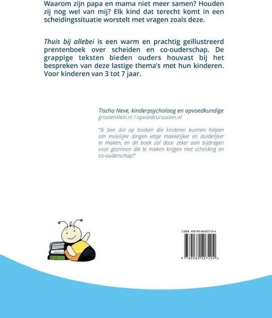 Illustratie van een boek met een bij die op een stapel boeken zit.