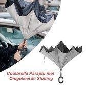 Coolbrella Paraplu met Omgekeerde Sluiting