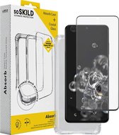 SoSkild Samsung Galaxy S20 Ultra Absorb 2.0 Impact Case Transparent en Screen Protector
