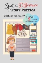 Spot the Difference Picture Puzzles  What's in the closet?   Find 5 Differences vol.85