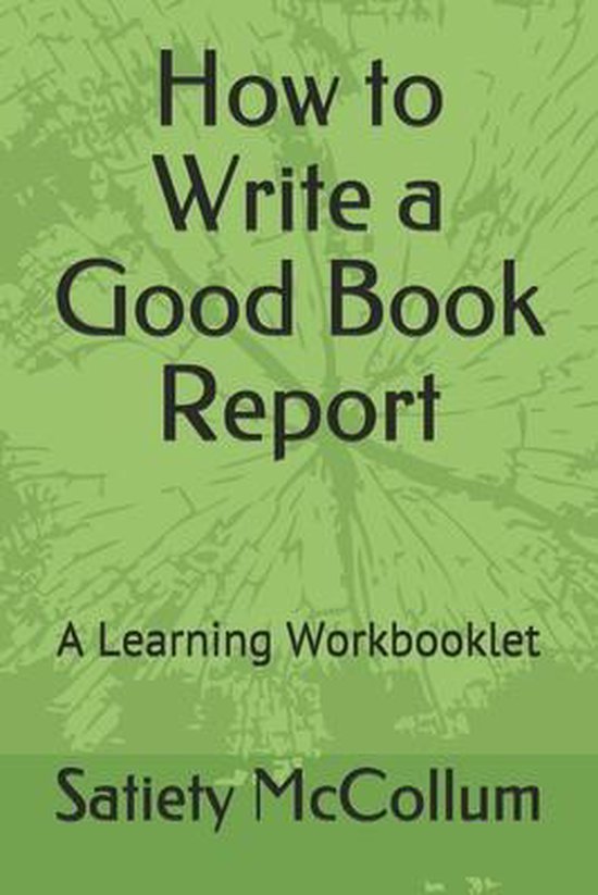 How to Write a Good Book Report - cover