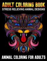 Adult Coloring Book Stress Relieving Animal Designs Animal Coloring for Adults