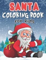 Santa Coloring Book For Kids