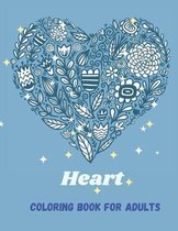 Heart Coloring Book For Adults