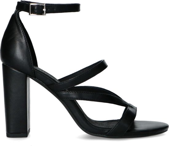 Sacha - - Zwarte sandalen hoge hak - Maat | bol.com