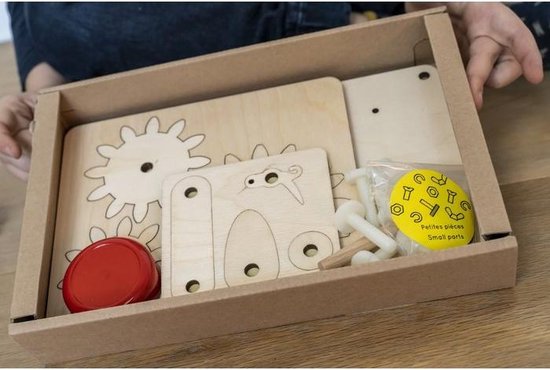 Knutselbox - Knutselset - knutseldoos - Maak een deurbel - DIY  kinderspeelgoed -... | bol.com