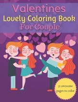 Valentines Lovely Coloring Book For Couple