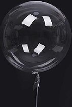 Qualatex Clear deco BUBBLE balloon - 24 inch Á 61 cm - Transparant