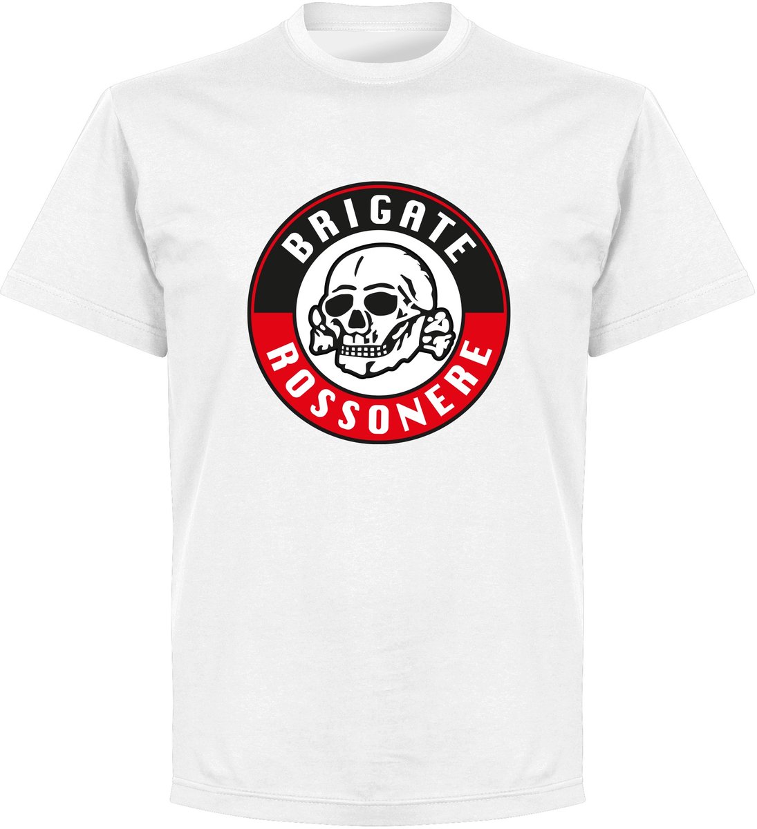 Brigate Rossonere T-shirt - Wit - L
