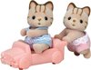 foto van Sylvanian Families 5429  tweeling gestreepte kat