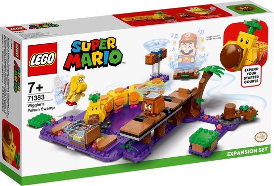LEGO® Super Mario™ 71383  Uitbreidingsset: Wigglers giftige moeras