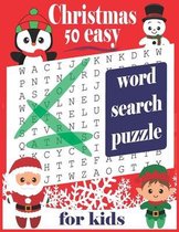 Christmas 50 easy word search puzzles for kids