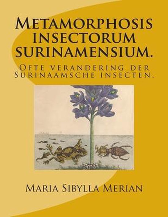 Metamorphosis insectorum surinamensium. - cover