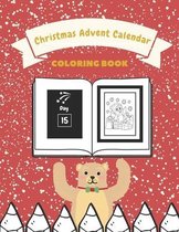 Christmas Advent Calendar Coloring Book