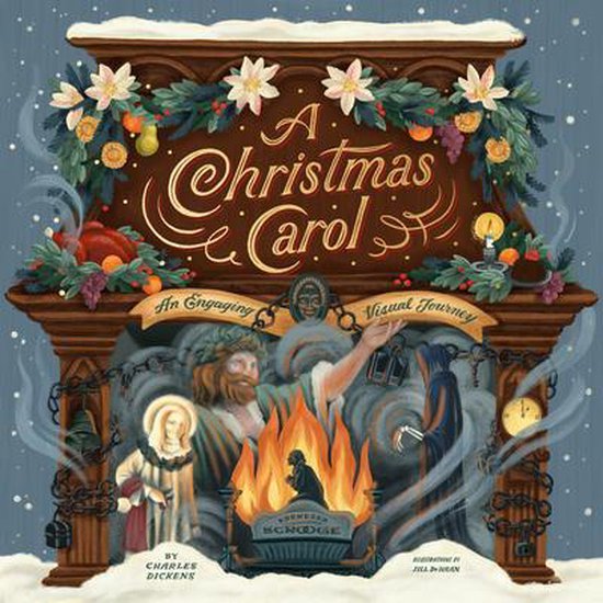 Christmas Carol: An Engaging Visual Journey, A - cover