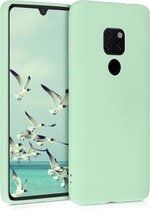 kwmobile telefoonhoesje voor Huawei Mate 20 - Hoesje voor smartphone - Back cover in mat mintgroen