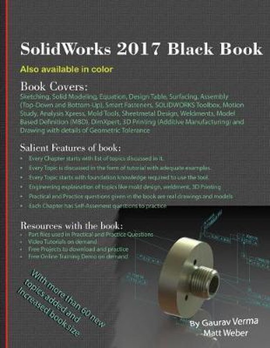 SolidWorks 2017 Black Book - cover