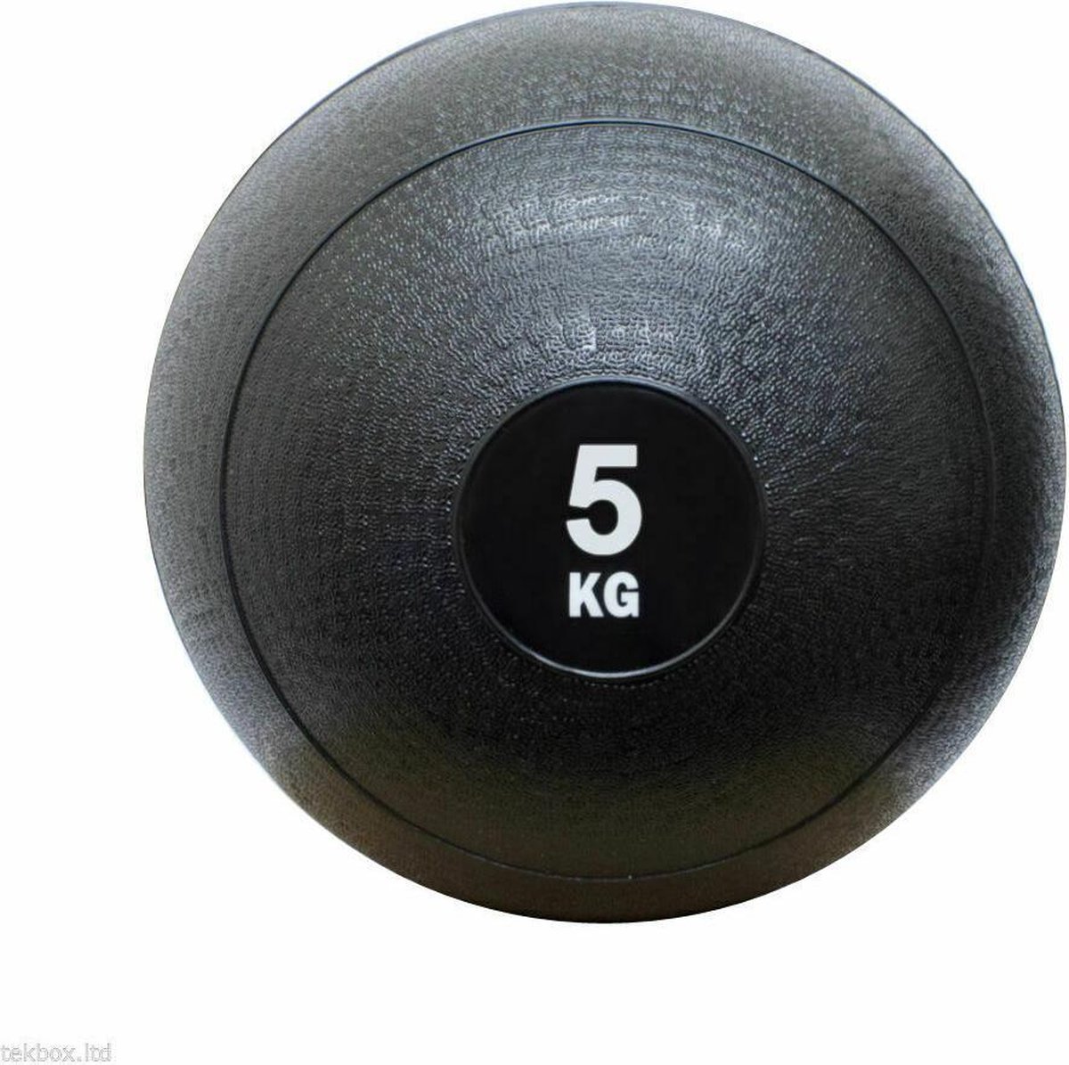 Medicijn bal - medicine ball - sand ball - crossfit ball - fitness bal - 5 kg - zwart -gewichten - krachttraining - fitness accessoires - home workout