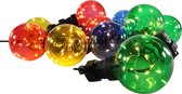 Partylight x10 bol - Multicolor - 100LED - IP44 - Timer