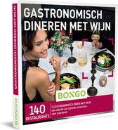 Bongo Bon - Gastronomisch Dineren met Wijn Cadeaubon - Cadeaukaart cadeau voor man of vrouw | 140 klasserestaurants