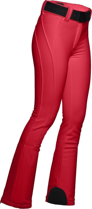 Goldbergh Pippa dames soft shell broek rood | bol.com