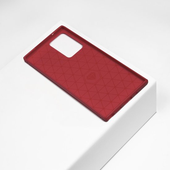 Coque soft en carbone BMAX pour Samsung Galaxy Note 20 Ultra / Coque souple / Coque de téléphone / BMAX de protection / Protection de téléphone - Rouge