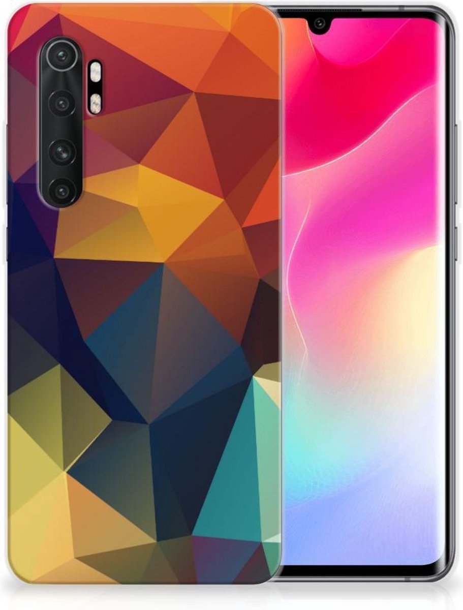 Xiaomi Mi Note 10 Lite TPU Hoesje Polygon Color