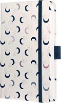Sigel SI-JN320 Notitieboek Jolie Beauty A6 Hardcover Gelinieerd 'Bright Moon'