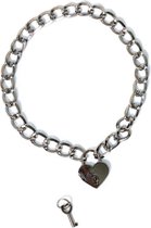 Halsband - Collar - BDSM - Bondage - Luxe Verpakking - Party Hard - Embrace - Zilver
