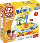DEDE Art Craft- Beach Play Klei Set - Speelgoed Klei - Strand Klei Speelset 150 gr