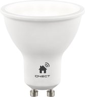 QNECT Smart Home - SH-LGU10W, Dimbare LED Lamp, Dimbaar met Google Home, Wit Licht