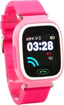 Optible Babino - Kinder Smartwatch Horloge GPS - Roze - GPS & WIFI met Belfunctie